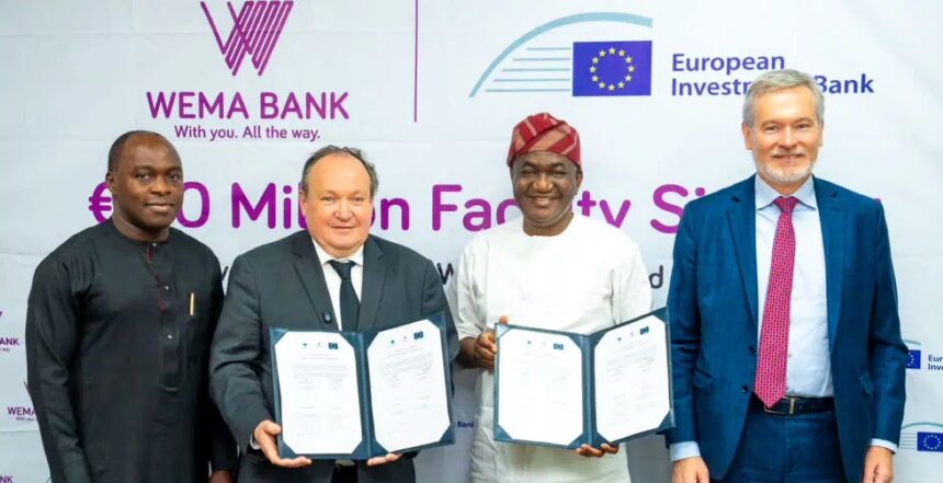 Wema Bank secures $56.9 million EIB deal for SMEs,