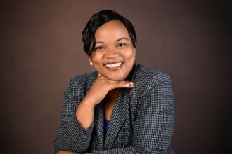 Kenyan banker Nancy Njau, the CEO of Family Bank.