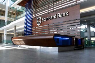 Standard Bank's office in South Africa.