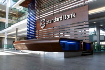 Standard Bank's office in South Africa.