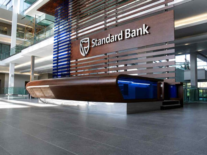 Standard Bank's office in South Africa.