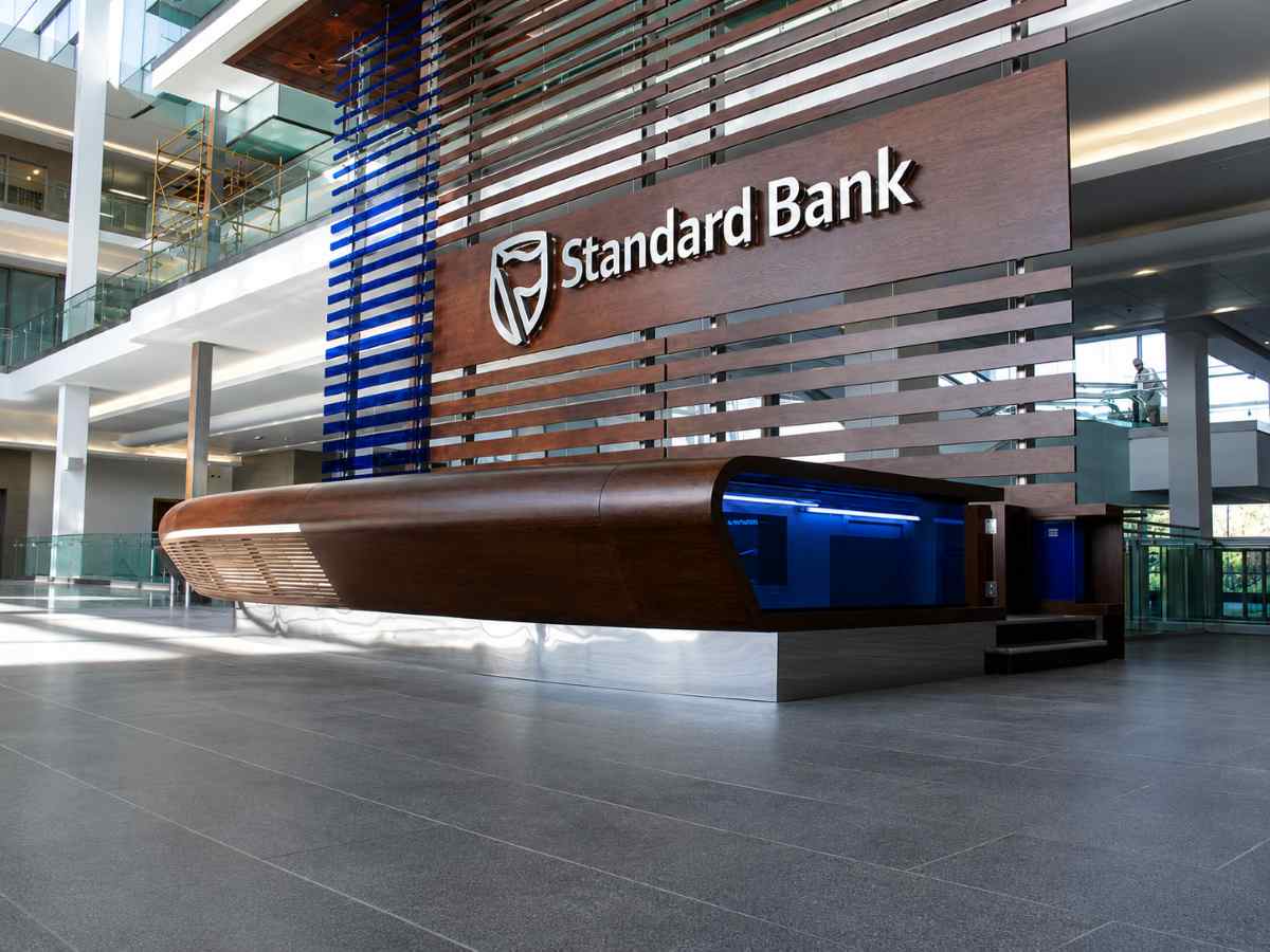 Standard Bank's office in South Africa.