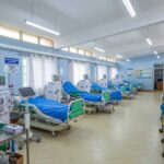 Ultra-modern hospital in Kenya showcasing advanced medical facilities and contemporary architecture.