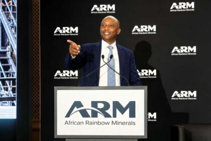 Patrice Motsepe's ARm