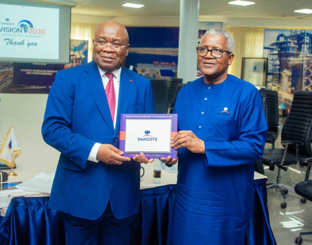 Dangote, Congo National Oil Company