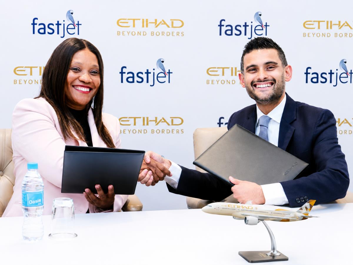 Etihad widens Africa reach with Fastjet Zimbabwe partnership