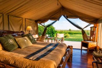Luxury safari lodges in the Maasai Mara