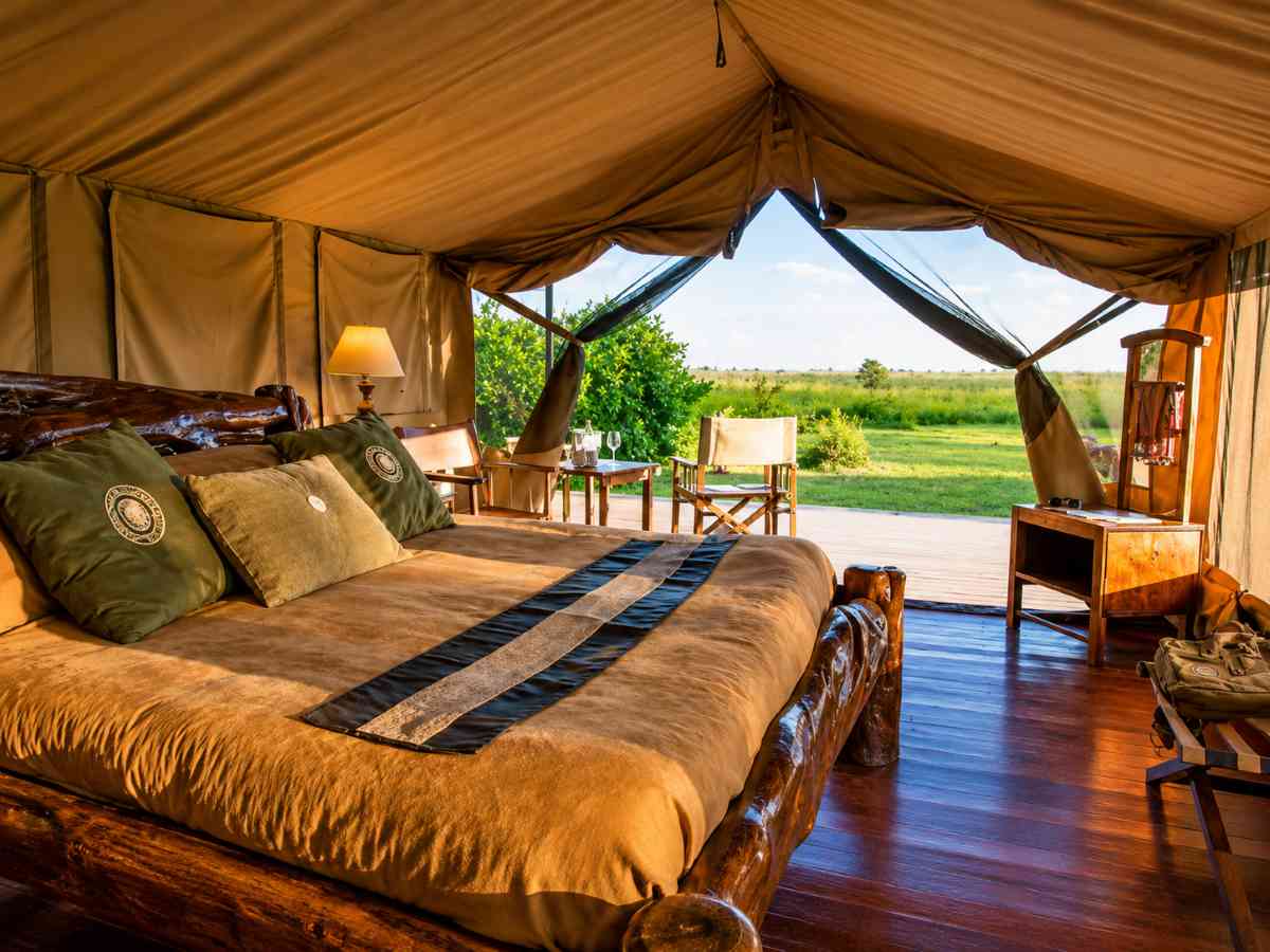 Luxury safari lodges in the Maasai Mara