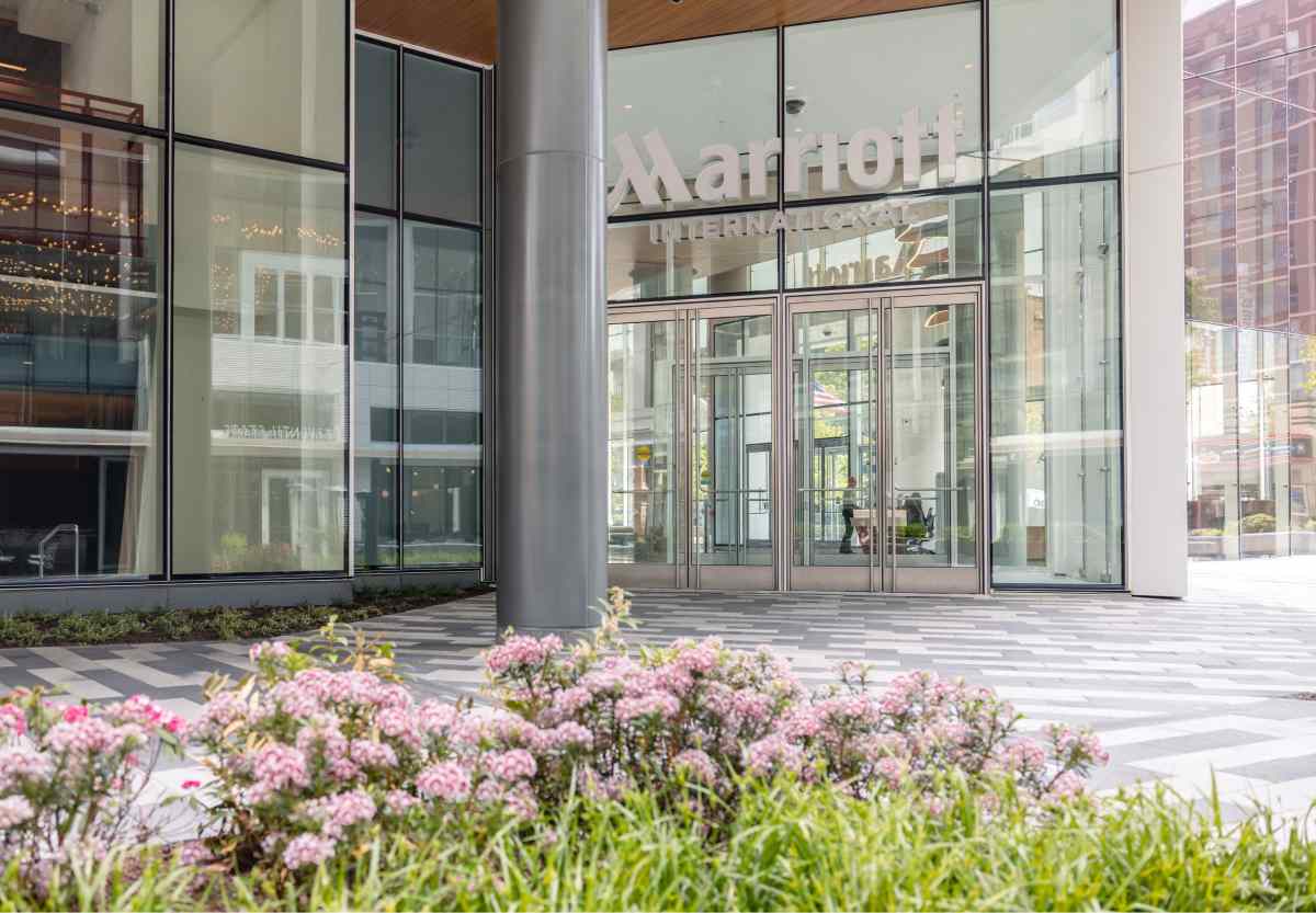 Marriott International, the world’s largest hotel chain.