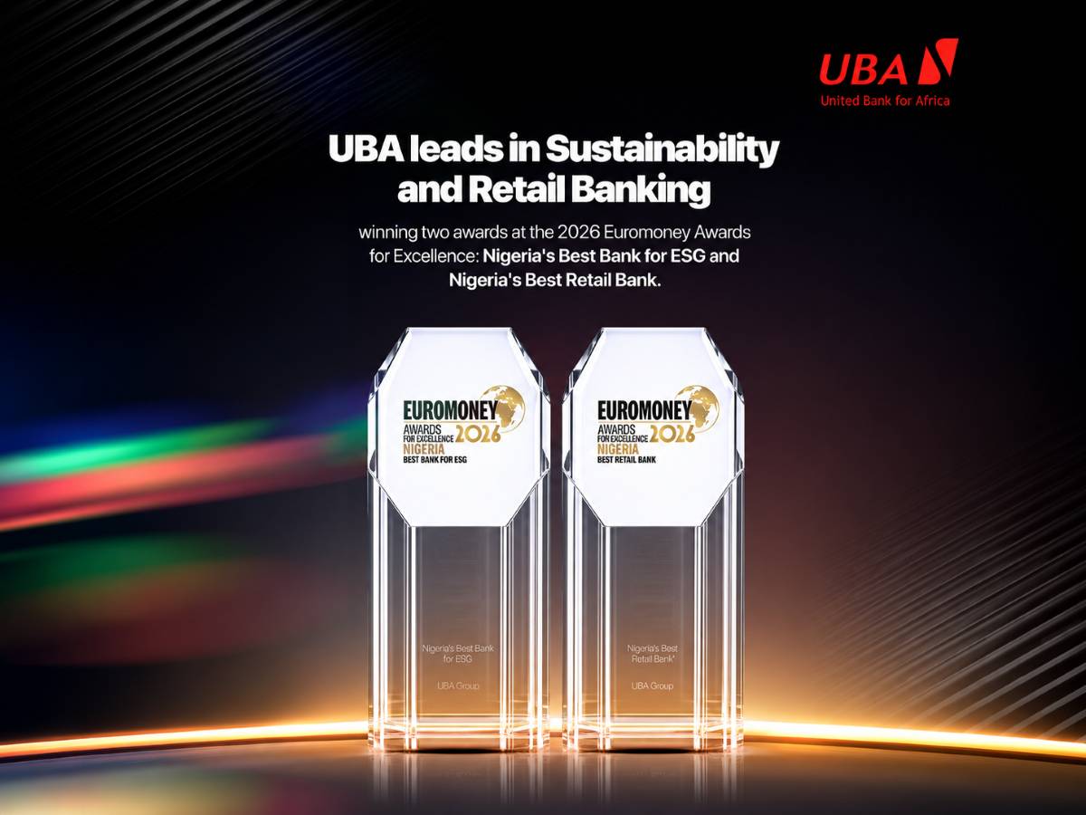 UBA sweeps top honours at 2026 Euromoney Awards