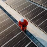 Solar panels managed by Sila Atlantik.