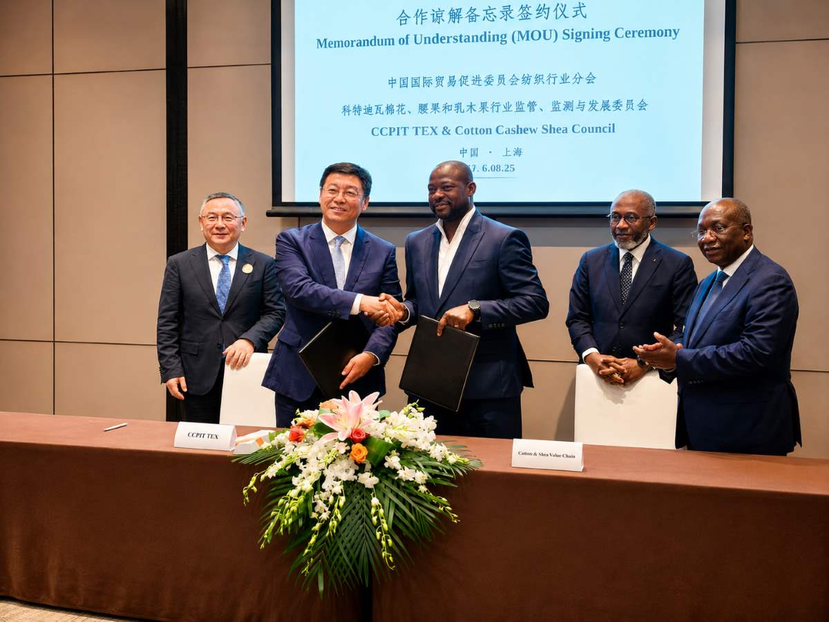 Côte d’Ivoire and China sign textile deal