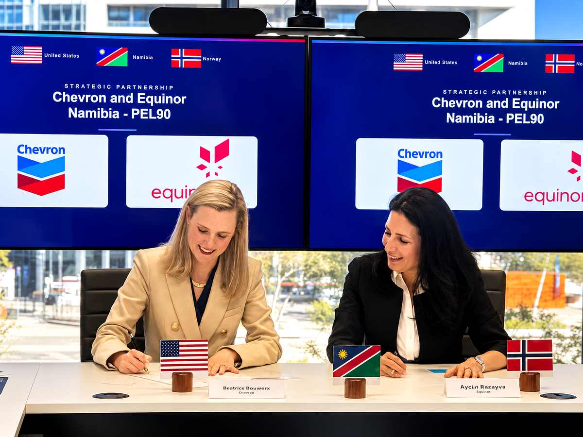 Chevron-Equinor-deal-signing