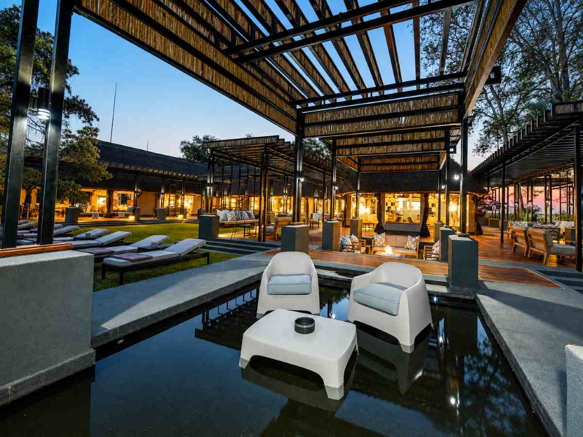 Inside Chobe Water Villas