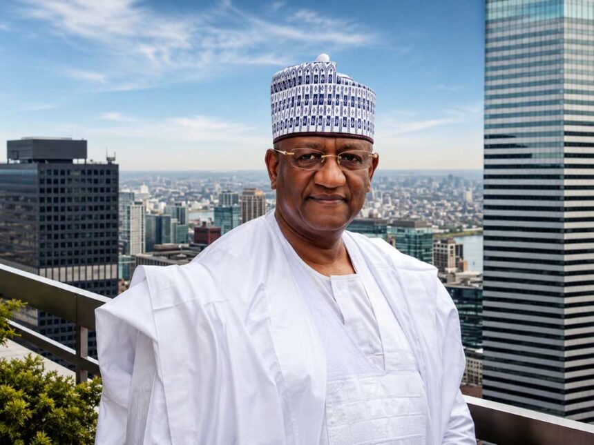 Nigerian oil billionaire Muhammadu Indimi