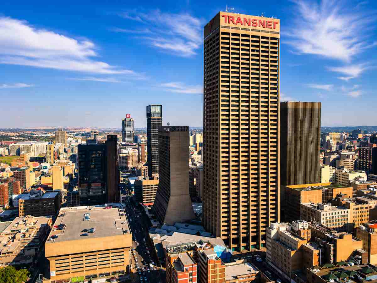 Transnet targets Carlton centre and 14 other properties for sale in South Africa