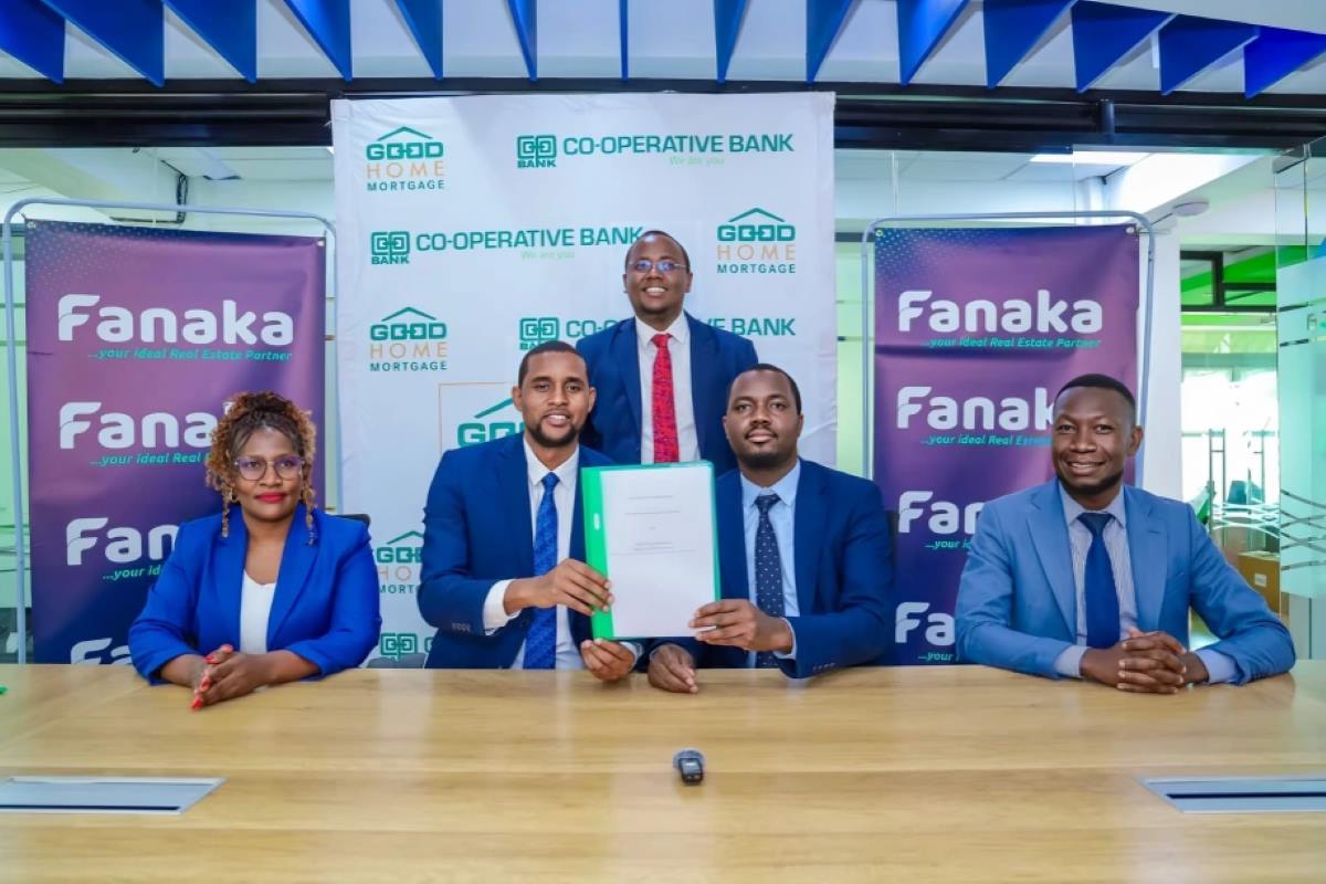 Co-op Bank, Fanaka deal signing