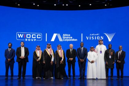 Management of WIOCC, AFC and Vision Invest, at the LEAP 2026 Global Technology exhibition in Riyadh