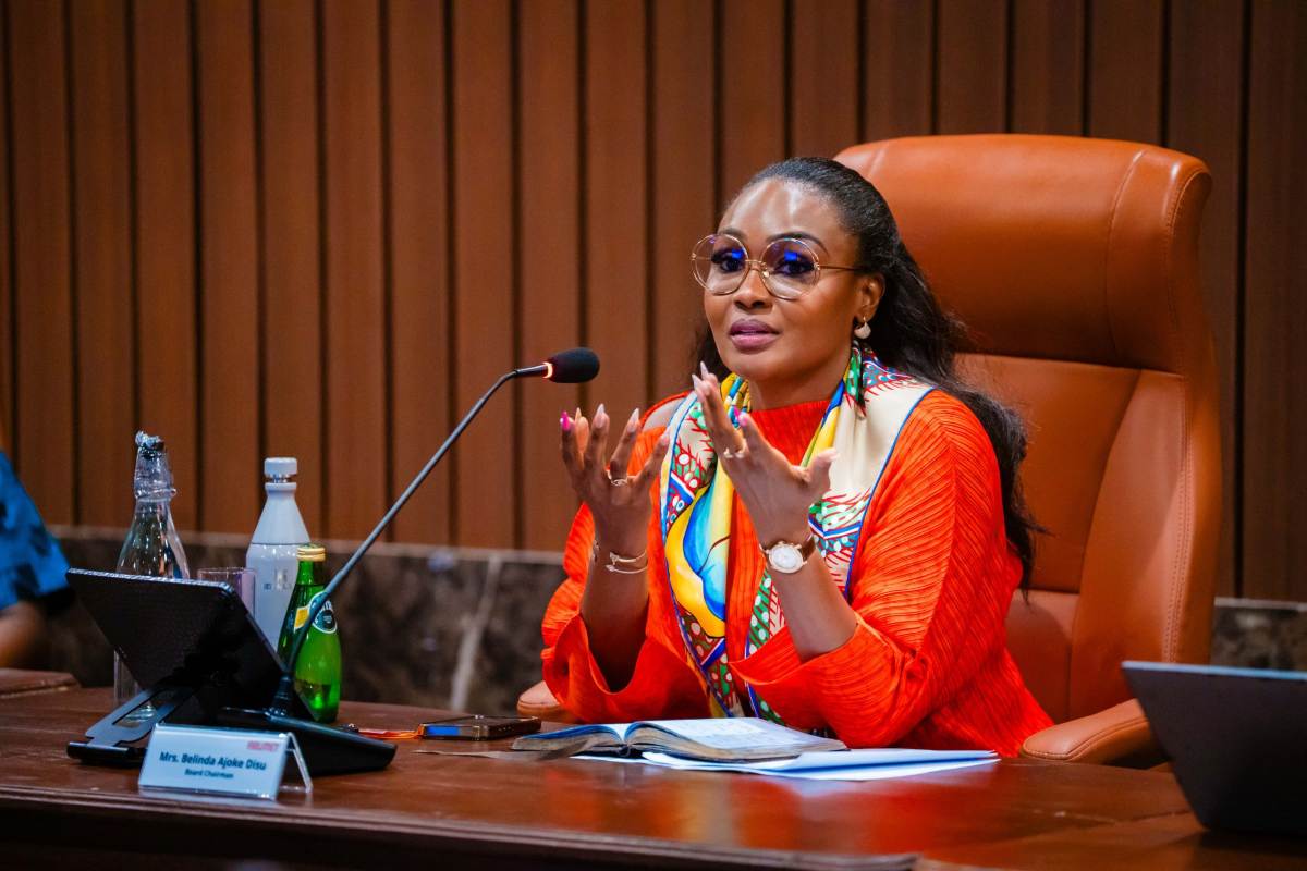 Nigerian business executive Bella Disu