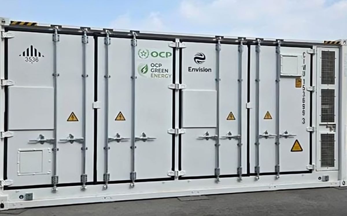 OCP Green Energy first large-scale battery