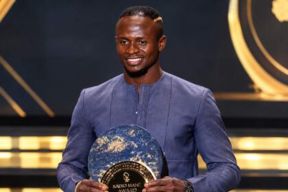 Senegalese football star Sadio Mané