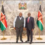 Wicknell Chivayo and President William Ruto