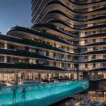 Aspire Waterfall tower exterior