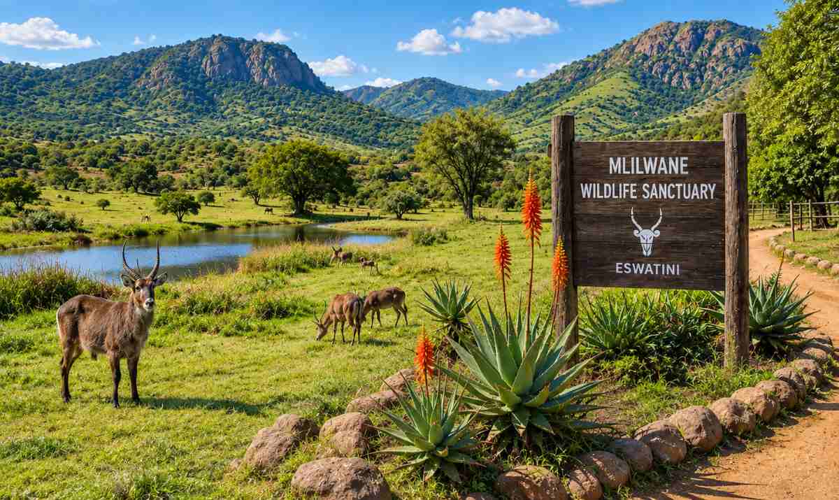 Eswatini's Mlilwane Sanctuary Valley Entrance