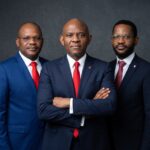 Leadership, vision, and strategic execution. Tony Elumelu flanked by Osa Igiehon and Samuel Nwanze