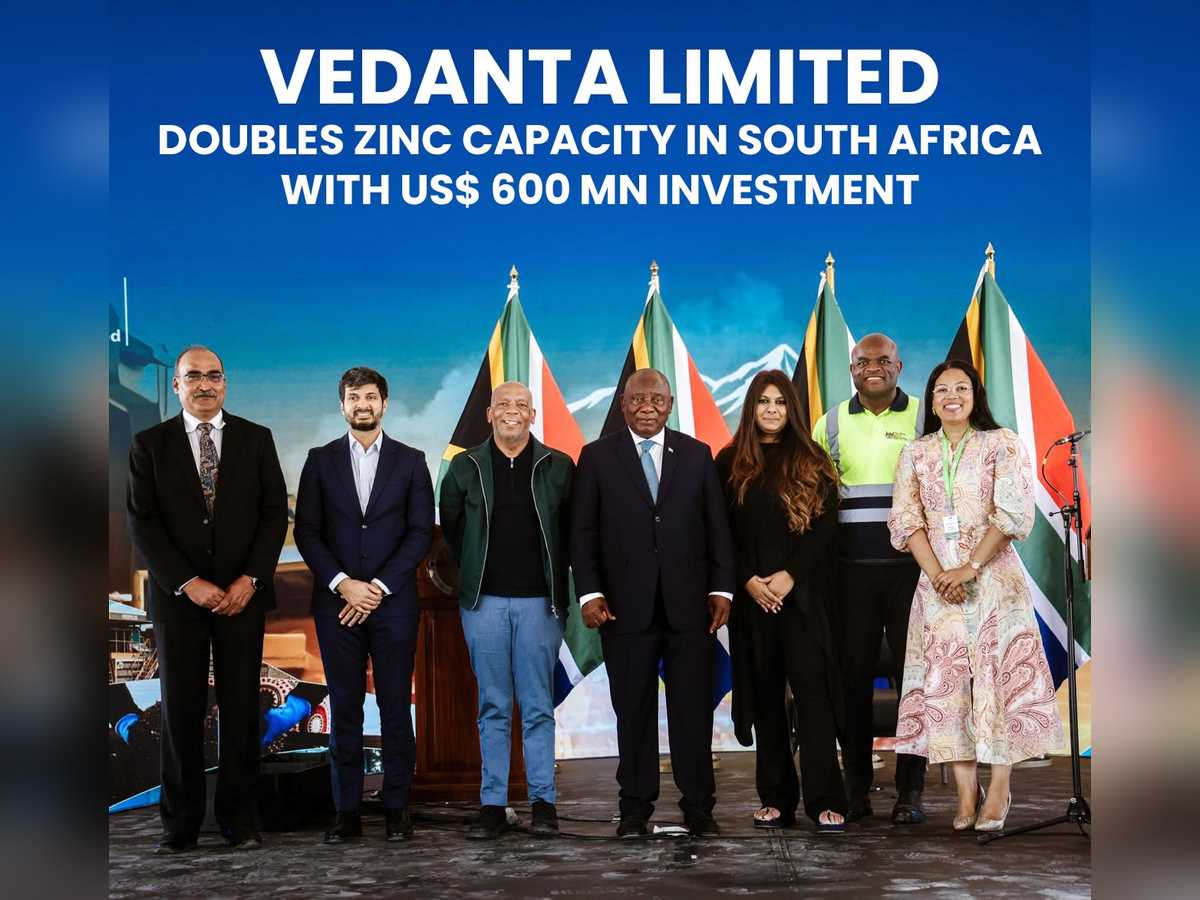 Vedanta Ltd. double zinc expansion in South Africa