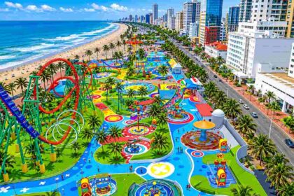 Durban beachfront amusement park