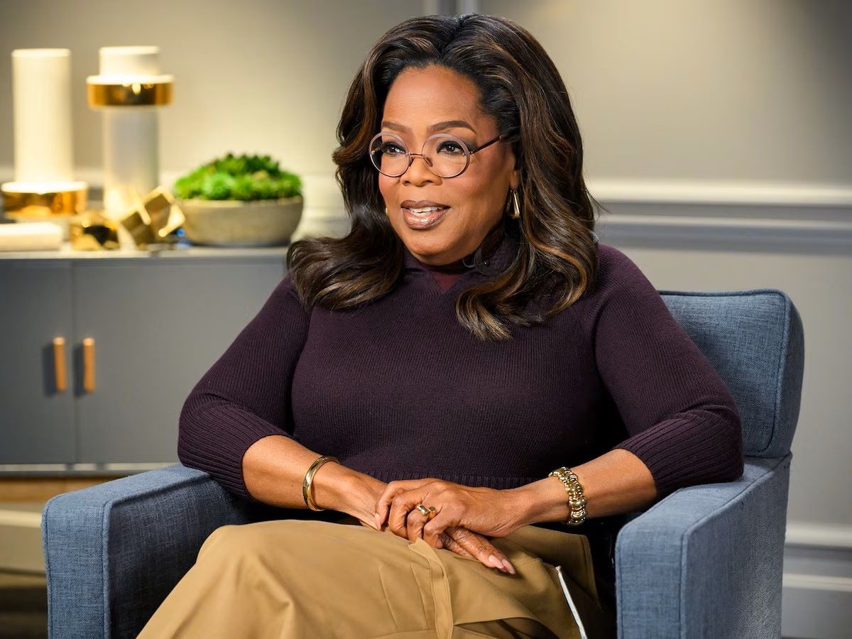 American media mogul Oprah Winfrey